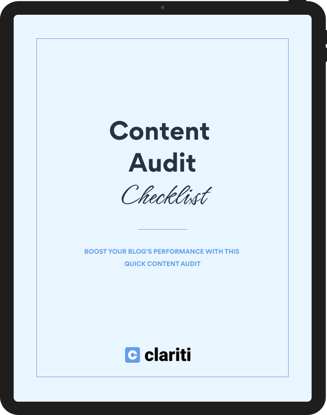 Content Audit Checklist
