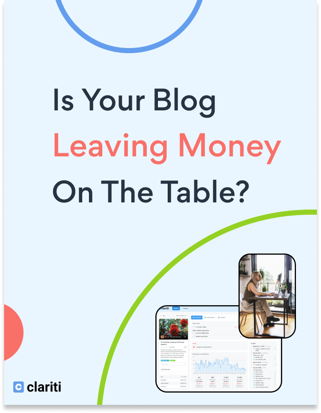 Is your blog leaving money on the table?